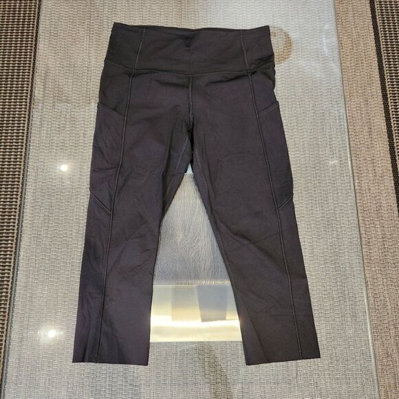 Lululemon Fast and Free Crop II 19" *Non-Reflective - Picture 2 of 12